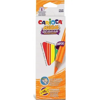 Kresba CARIOCA NEON MAXI Pastelky 6 barev