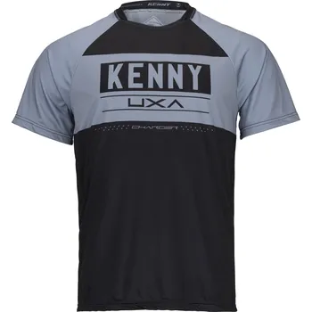 cyklistický dres KENNY cyklo dres CHARGER 22 SS black - M