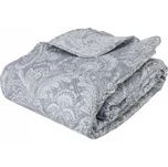 Přehoz na postel Atmosphera polyester 240 cm x 260 cm šedý