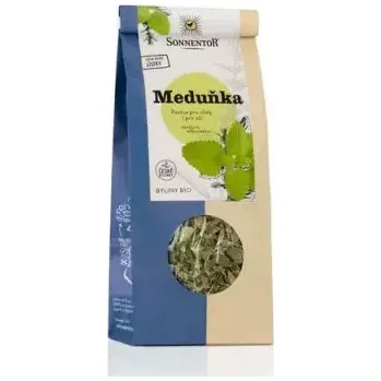 Nealkoholický nápoj Meduňka sypaná bio 50 g bylinný čaj Sonnentor