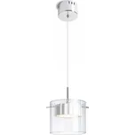 ESTRA I závěsná bílá čiré sklo 230V LED 5W 3000K