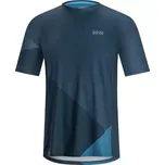 Pánský dres Gore C5 Trail Short Sleeve Jersey, M (blue)