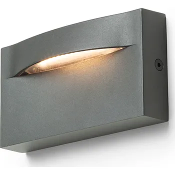 Venkovní osvětlení BOBO RC nástěnná antracitová 230V LED 8W IP65 3000K