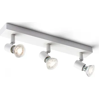 Bodové svítidlo TRICA III nástěnná bílá 230V GU10 3x25W