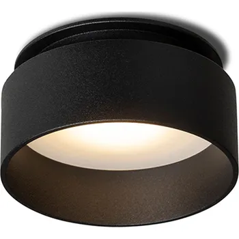 Bodové svítidlo TORD zápustná černá 230V LED GU10 9W