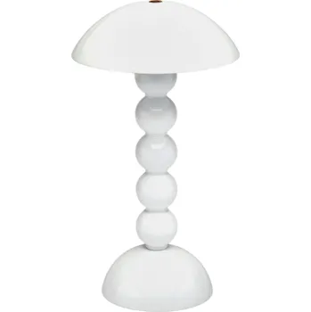 Lampička Addison Ross Bezdrátová dobíjecí LED lampa Bobbine, 30 cm, bílá LT1001