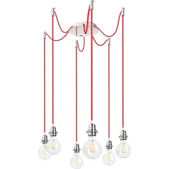 KOMBIX 6 závěsná sada CHZ+ČEK+CHO 230V LED E27 6x15W