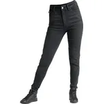 PANDO MOTO kalhoty jeans KUSARI COR 01 dámské washed black - 38