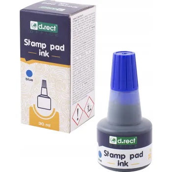 Dětské razítko Inkoust pro razítka D.rect 30 ml modrý