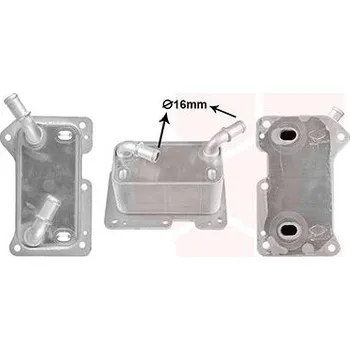 Chladič motoru Olejový chladič, motorový olej VAN WEZEL 59013714