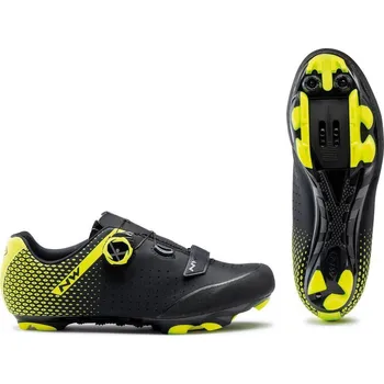 Pánské tenisky NORTHWAVE Tretry na horské kolo Origin Plus 2 46 ČERNÁ|ŽLUTÁ