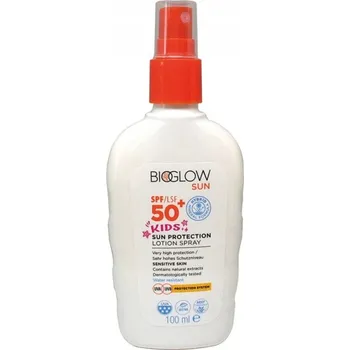 Přípravek na opalování BIOGLOW Sun Kids SPF 50 opalovací sprej pro děti 100 ml z Německa