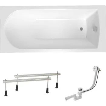 Vana Obdélníková vana SAT Savero plus 170x75 cm akrylát levá i pravá SATSAV1700APN - SATSAV1700APN