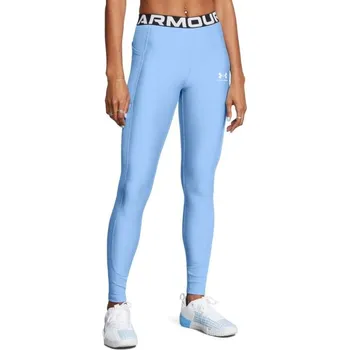 Dámské legíny Dámské legíny HeatGear Rib Legging Blue - Under Armour Barva: Modrá, Velikost: XS