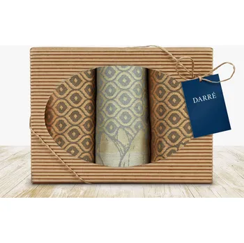 Utěrka DARRÉ Dárková kazeta utěrek 67 - Slunečnice 2