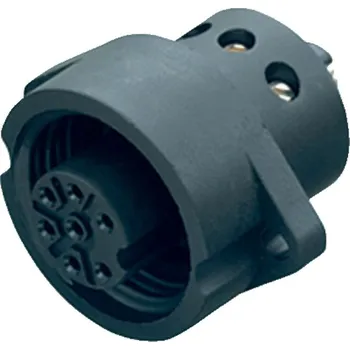 Rozvaděč Binder 09 0220 00 07 RD24 Konektor pro montáž na panel, kontakty: 6+PE, nestíněný, šroubovací svorka, IP67