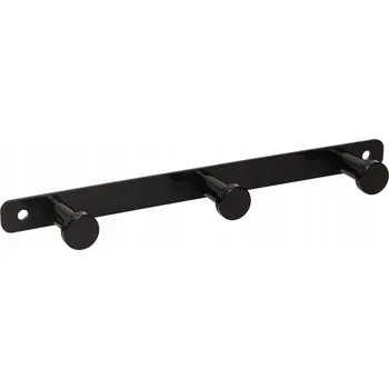 Věšák Šatní ramínko kovový Emuca černý