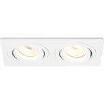 PASADENA GU10 SQ II zápustná bílá 230V LED GU10 2x7W