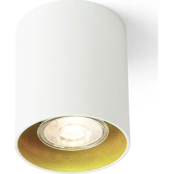 Žárovka MANTOVA I stropní bílá/perleťová zlatá 230V LED GU10 7W