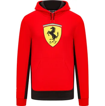 Pánská mikina FERRARI mikina BIG SHIELD 23 red - XS