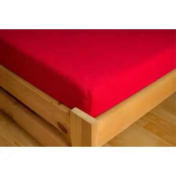 Prostěradlo Aaram Prostěradlo Frote 180x200 Červená