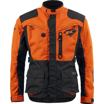 Moto bunda KENNY bunda TITANIUM 24 orange/black - L