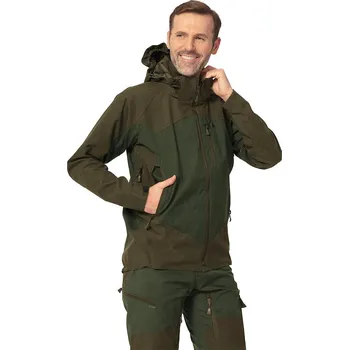 TAGART Pánská lovecká bunda Tagart Iron 2 Green s membránou a kapsou na náboje M ZELENÁ