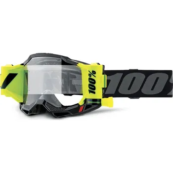 100% ACCURI 2 brýle FORECAST ČERNÉ čiré plexi