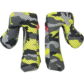 Helma na motorku AIROH lícnice interiéru pro přilbu AVIATOR 3 camo šedé - XS