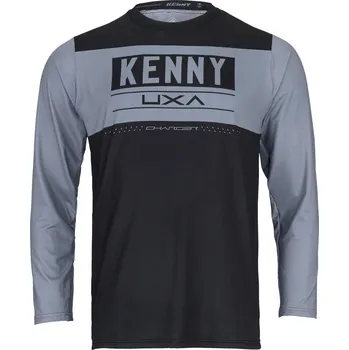 cyklistický dres KENNY cyklo dres CHARGER 22 black - XL