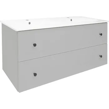 Koupelnová skříňka s umyvadlem Naturel Forli 120x53x46 cm šedá mat FORLI120GMU - FORLI120GMU