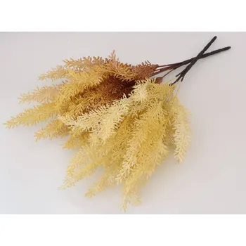 umělá květina Umělé květiny - Sušená tráva - TMAVĚ HNĚDÁ
