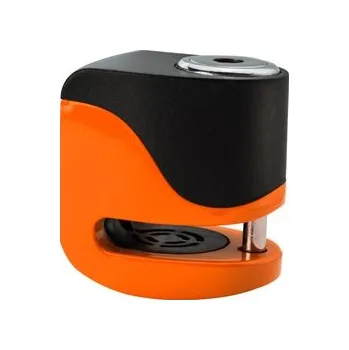 Motozámek KOVIX kotoučový zámek KS6 Alarmový fluo orange