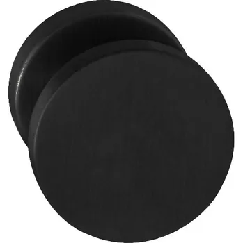 Dveřní kování TI - KOULE - R 2006 bez spodní rozety, koule pevná ks BS - Černá matná (153)