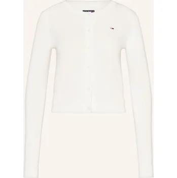 Dámský svetr Tommy Jeans Dámský Pletený Kardigan, režná, 42