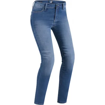 Dámské kalhoty PROMO JEANS kalhoty jeans SKINNY dámské light blue - 28