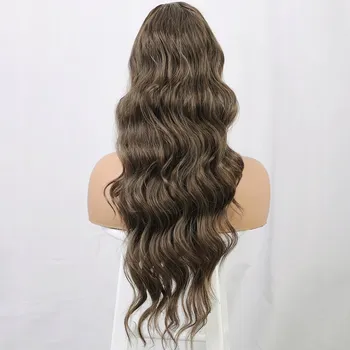 Příčesek Příčesek syntetické dlouhé vlasy hnědé BWR