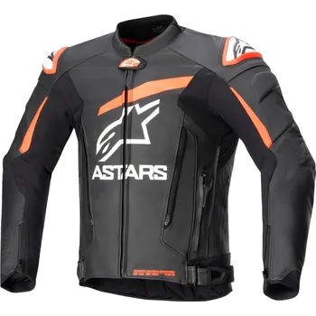 Moto bunda ALPINESTARS bunda GP PLUS 4 černá/červená fluo/bílá 2025 - 48