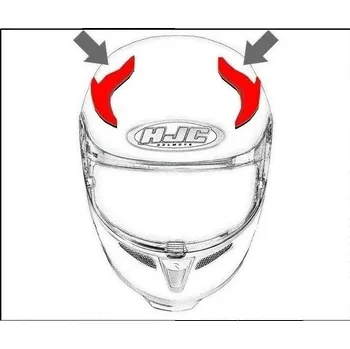 Motodoplněk HJC ventilace RPHA 11 Horní Crutchlow Replica MC4HSF