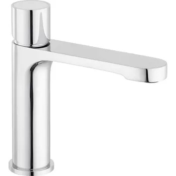 Vodovodní baterie Umyvadlová baterie SAT Fusion bez výpusti páka bílé sklo SATBSFU271BS - SATBSFU271BS