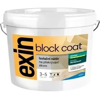 EXIN BLOCK COAT - Izolační nátěr na překrývání skvrn 7kg