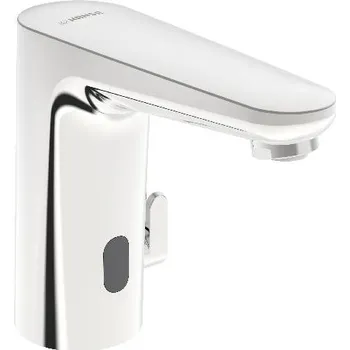 Vodovodní baterie Hansa Elektronická umyvadlová baterie, síťové napájení, Bluetooth, chrom - 91102009