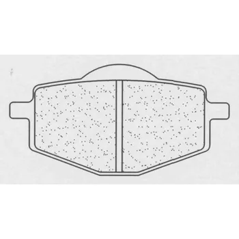 Brzda pro motocykl CL BRAKES brzdové destičky 2284 MX10 (XC7)
