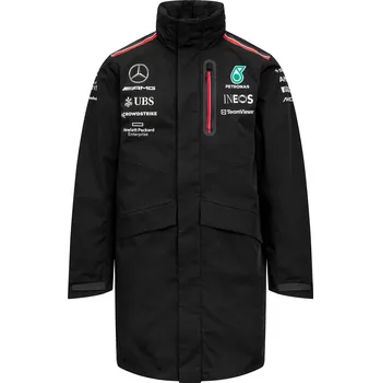Pánská větrovka MERCEDES bunda MAPF1 Rain 23 black - S
