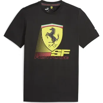 Pánské tričko FERRARI triko PUMA RACE Colored black - S