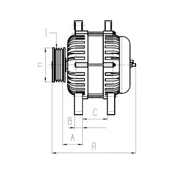 Alternátor HC-Cargo Alternátor HC 116237