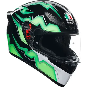 Helma na motorku AGV přilba K-1 S Kripton black/green - XL