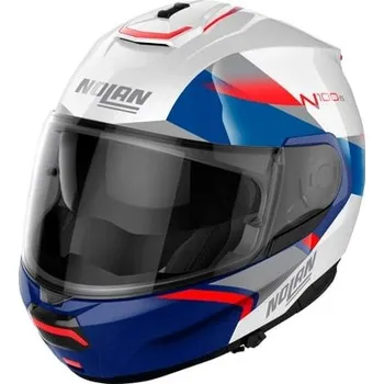 Motodoplněk NOLAN přilba N100-6 Paloma white/red/silver/blue - 3XL
