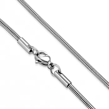 Řetízek Šperky4U Ocelový řetízek had, tl. 4 mm - OPE1269-040-50