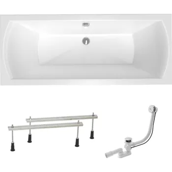 Vana Obdélníková vana Laguna Cube Way Plus 170x70 cm akrylát levá i pravá SIKOCUB1700AN - SIKOCUB1700AN